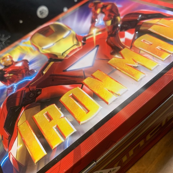 Iron Man 2 the Movie Tin Box Co 2010 Mini Collectible Lunchbox Marvel - Picture 7 of 16